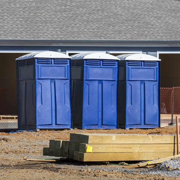 are there any restrictions on what items can be disposed of in the portable toilets in Allendale MI